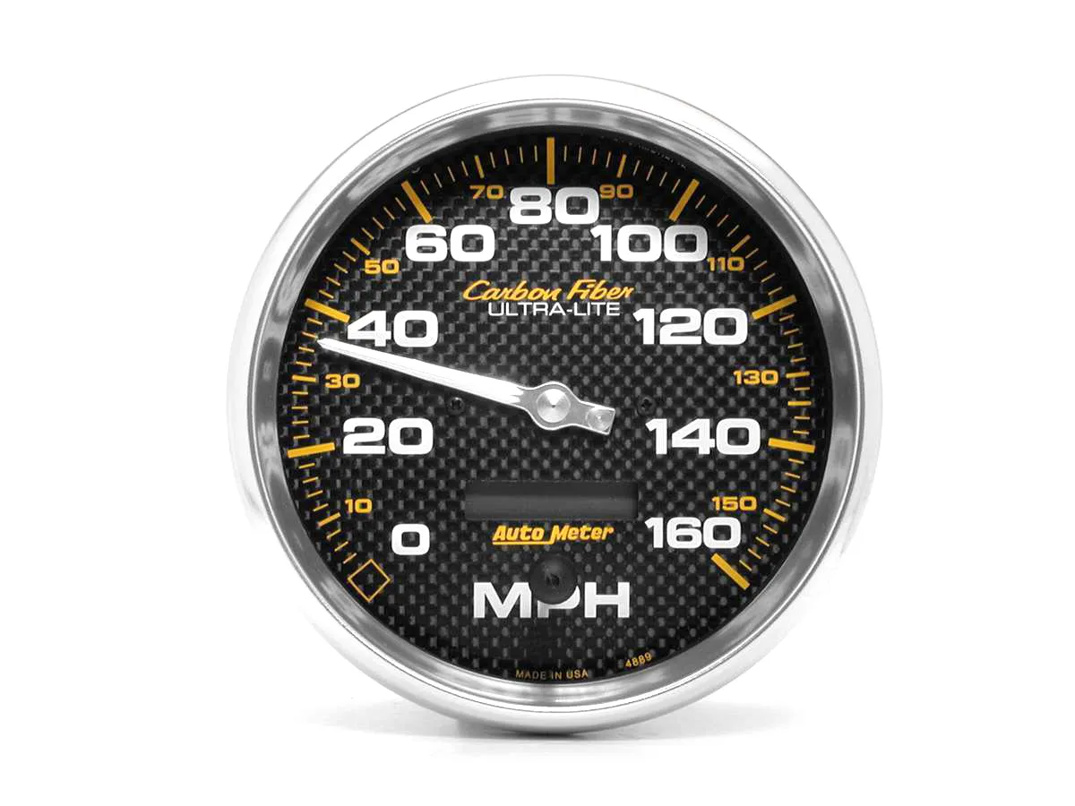 AUTOMETER C/F 5in 160MPH In-Dash Speedometer 4889