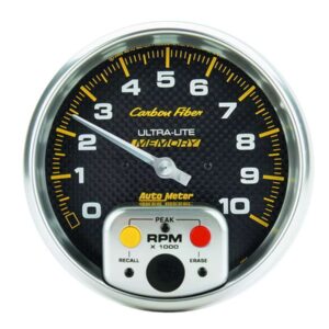 AUTOMETER 5in C/F In-Dash Tach 10000RPM 4894