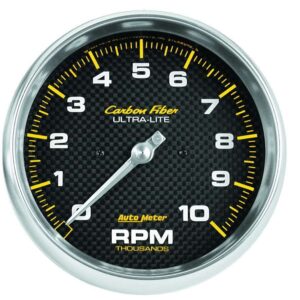 AUTOMETER C/F 5in 10000RPM In-Dash Tach 4898