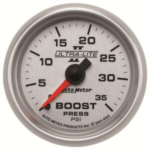AUTOMETER 2-1/16in U/L II Boost Gauge - 0-35psi 4904