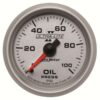 AUTOMETER 2-1/16in U/L II Oil Pressure Gauge 0-100psi 4921