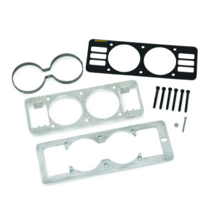 AUTOMETER 87-93 Mustang 2-5/8in Dual Gauge Cage 50101