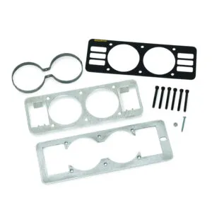 AUTOMETER 87-93 Mustang 2-5/8in Dual Gauge Cage 50101