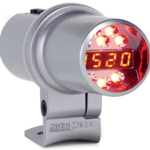 AUTOMETER 2-1/16in D/P/S Shift Light - 1 Stage- Silver 5344