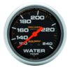 AUTOMETER 120-240 Water Temp. Gaug 12' long 5433