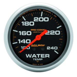 AUTOMETER 120-240 Water Temp. Gaug 12' long 5433