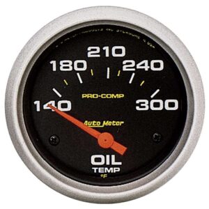 AUTOMETER Pro-Comp 2-5/8in Oil Temp. 140-300 F. Elect. 5447