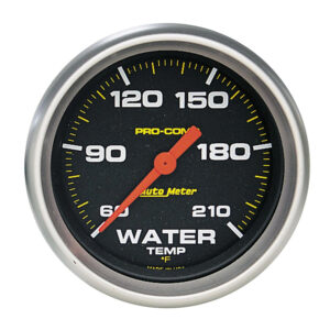 AUTOMETER Pro Comp 2-5/8in Water Temp 60-210 Mech. 5469