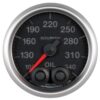 AUTOMETER 2-1/16 E/S Oil Temp Gauge - 100-340 5640