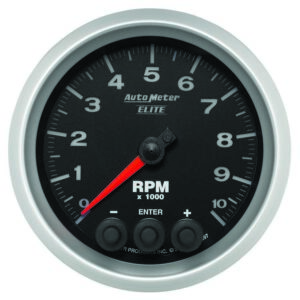 AUTOMETER 3-3/8 E/S In-Dash Tach - 10K RPM 5697