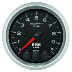 AUTOMETER 3-3/8 E/S In-Dash Tach - 10K RPM 5697