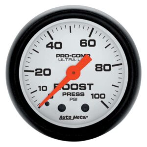 AUTOMETER 2-1/16in P/S Boost Gauge 0-100psi 5706