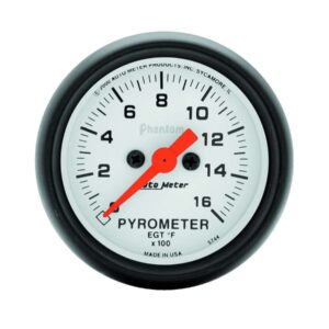 AUTOMETER 2-1/16in Phantom EGT Pyrometer Kit 0-1600 5744