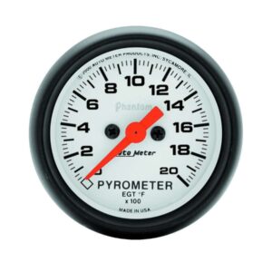 AUTOMETER 2-1/16in Phantom 2000 Degree Pyrometer 5745