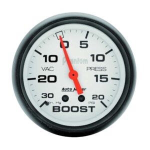 AUTOMETER 2-5/8in Phantom Boost Gauge 20psi 5801