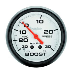 AUTOMETER 2-5/8in Phantom Boost Gauge 30psi 5803