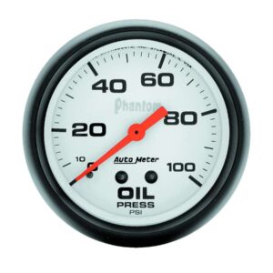 AUTOMETER 2-5/8in Phantom Oil Pressure Gauge 0-100psi 5821