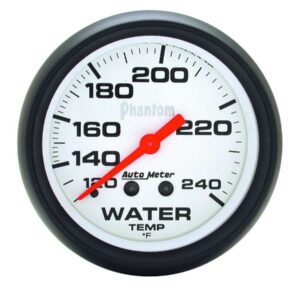 AUTOMETER 2-5/8in Phantom Water Temp. Gauge 120-240 5832