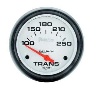 AUTOMETER 2-5/8in Phantom Trans. Temp. Gauge 100-250F 5857