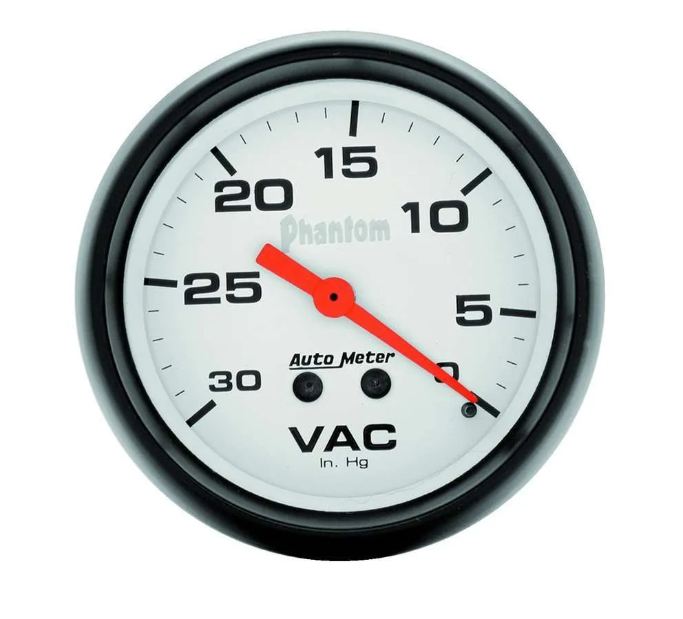 AUTOMETER 2-5/8in Phantom Vacuum Gauge 5884