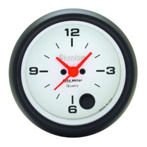 AUTOMETER 2-5/8in Phantom Clock 5885