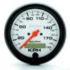 AUTOMETER 3-3/8 Phantom Speedo - Metric 190KPH 5887-M
