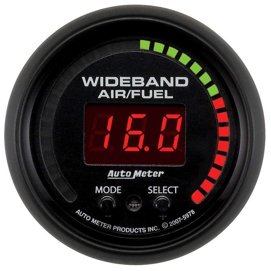 Autometer Ultra-Lite 52mm Wideband Air/Fuel Gauge (4378)