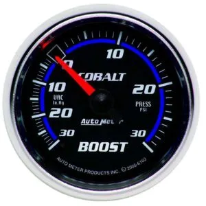 AUTOMETER 2-1/16in C/S Boost/Vac Gauge 30in Hg/30psi 6103
