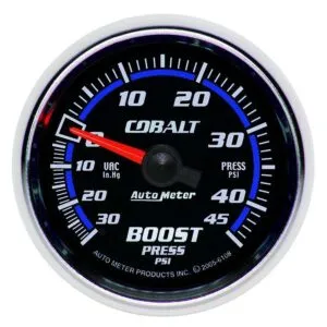AUTOMETER 2-1/16 C/S Boost/Vacuum Gauge 30/45 6108