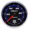 AUTOMETER 2-1/16in C/S Oil Pressure Gauge 0-100psi 6121