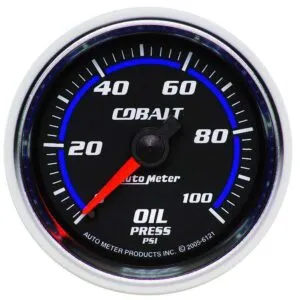 AUTOMETER 2-1/16in C/S Oil Pressure Gauge 0-100psi 6121