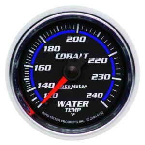 AUTOMETER 2-1/16in C/S Water Temp Gauge 120-240 6132