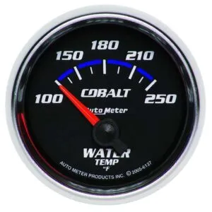 AUTOMETER 2-1/16in C/S Water Temp Gauge 100-250 6137