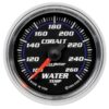 AUTOMETER 2-1/16in C/S Water Temp. Gauge 120-260 Deg. 6155