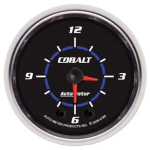 AUTOMETER 2-1/16 Cobalt Hi-Def Clock 6185