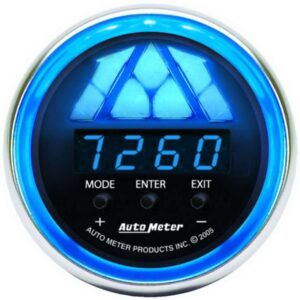 AUTOMETER 2-1/16in C/S Shift Light - 1 Stage- Blue Light 6187