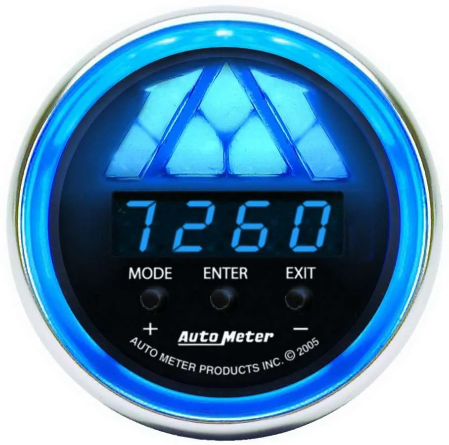 AUTOMETER 2-1/16in C/S Shift Light - 1 Stage- Blue Light 6187