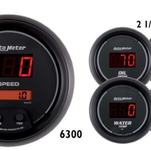AUTOMETER Digital 5-Gauge Kit - Sport Comp 6300