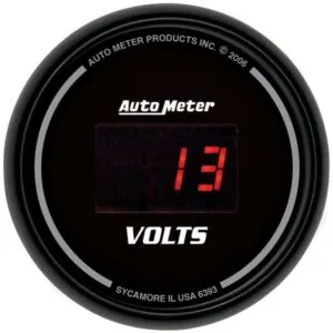 AUTOMETER 2-1/16in DG/B Voltmeter Gauge 6393