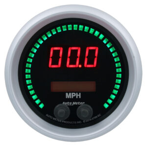 AUTOMETER 3-3/8 Speedometer 260mph Elite Digital SC Series 6789-SC