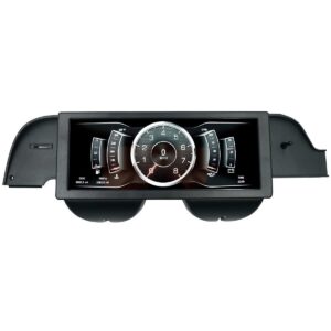 AUTOMETER Invision LCD Dash Kit - 67-68 Mustang Direct Fit 7011