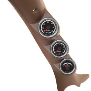 AUTOMETER Triple Pillar Gauge Kit - 10-12 Dodge Ram Diesel 7089