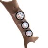 AUTOMETER Triple Pod/Pillar Kit w/ Gauges 03-09 Dodge Ram 7099