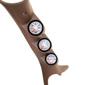 AUTOMETER Triple Pod/Pillar Kit w/ Gauges 03-09 Dodge Ram 7099