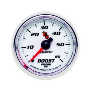 AUTOMETER 2-1/16in C2/S Boost Gauge 0-60psi 7105