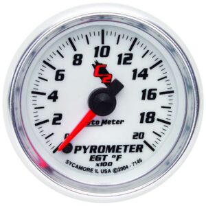 AUTOMETER 2-1/16in C2/S 2000 Degree Pyrometer 7145