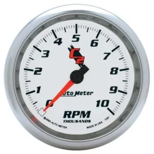 AUTOMETER 3-3/8in C2/S Tach - 10000 RPM 7297