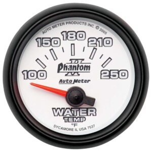 AUTOMETER 2-1/16in P/S II Water Temp. Gauge 100-250 7537
