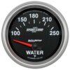 AUTOMETER S/C II Water Temp Gauge 2-5/8 100-250F Electric 7637