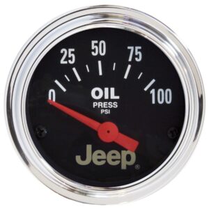 AUTOMETER 2-1/16 Oil Pressure Gauge - Jeep Series 880240